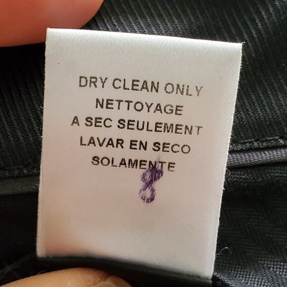 BCBGMaxAzria Black Wool Blend Capri Pants 6 - Picture 10 of 10